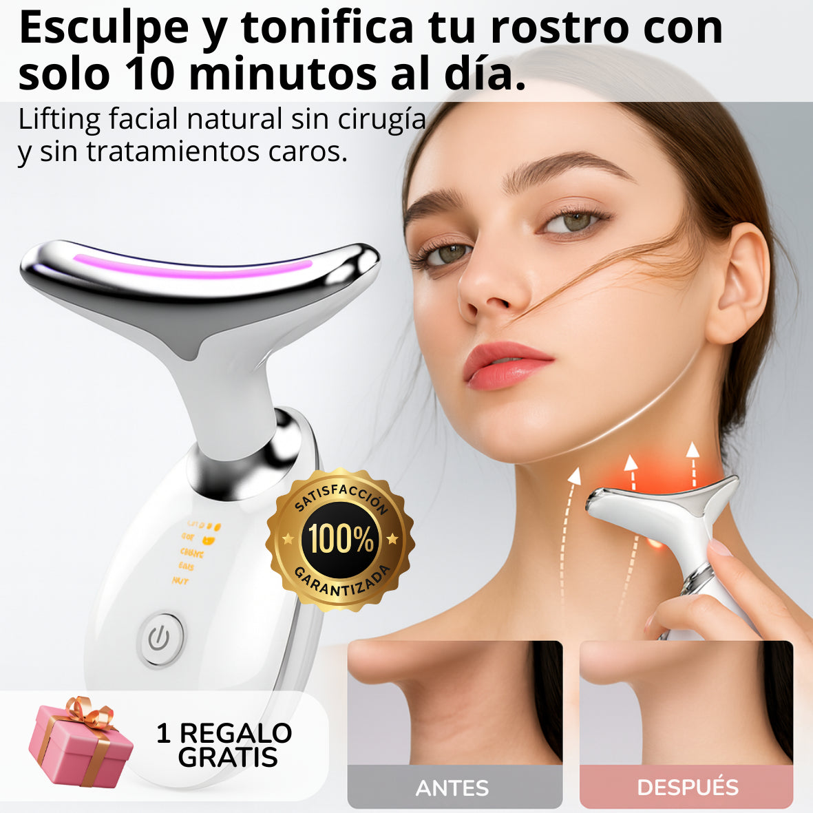 Masajeador rejuvenecimiento y lifting facial - ELYSSHE™ PRO