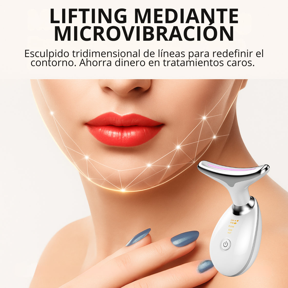 Masajeador rejuvenecimiento y lifting facial - ELYSSHE™ PRO
