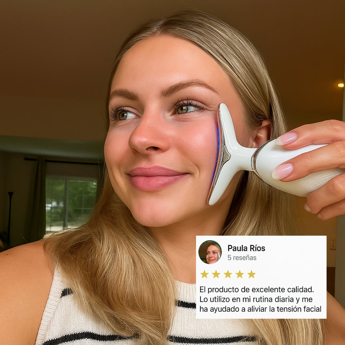 Masajeador rejuvenecimiento y lifting facial - ELYSSHE™ PRO